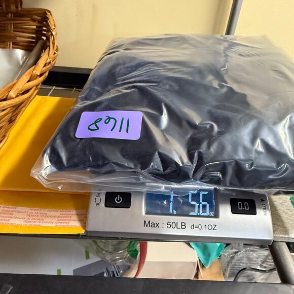 VTG JR. Nites 12P Maxi Dress Velvet‎ Dreamy Blue Sequin Formal Prom Wedding 90s - Picture 9 of 9